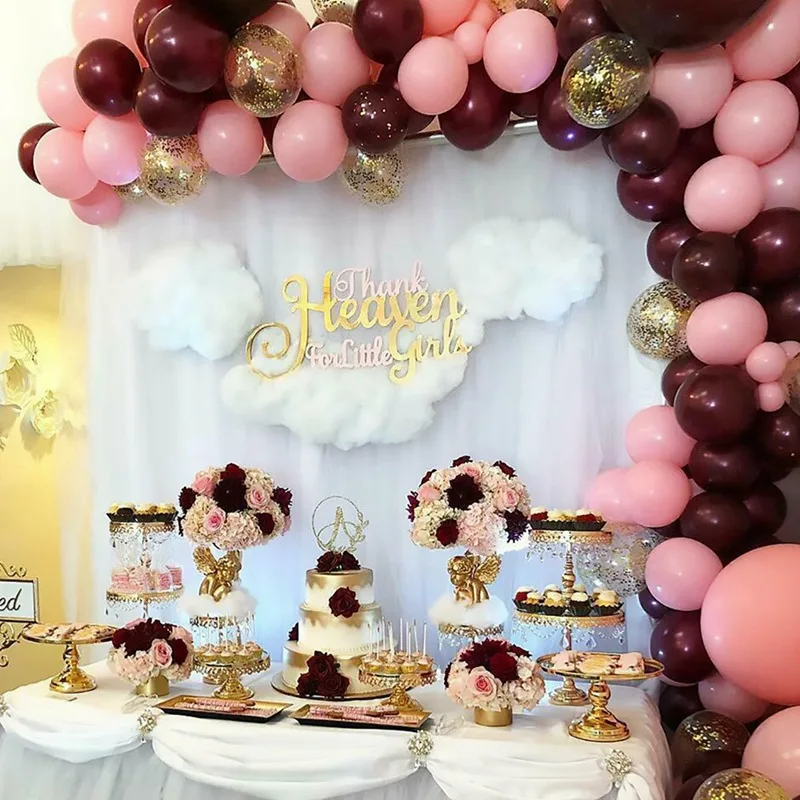 HUIRAN Macaron воздушный шар набор «С Днем Рождения» вечерние Декор дети прополка декор для свадьбы декор Baby Shower девочка мальчик Babyshower