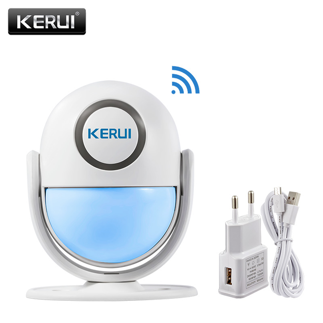 WP71 PIR Motion Sensor Security Alarm Detector Anti-theft Sensor Motion Detector Wireless Security Alarm System DIY Kit