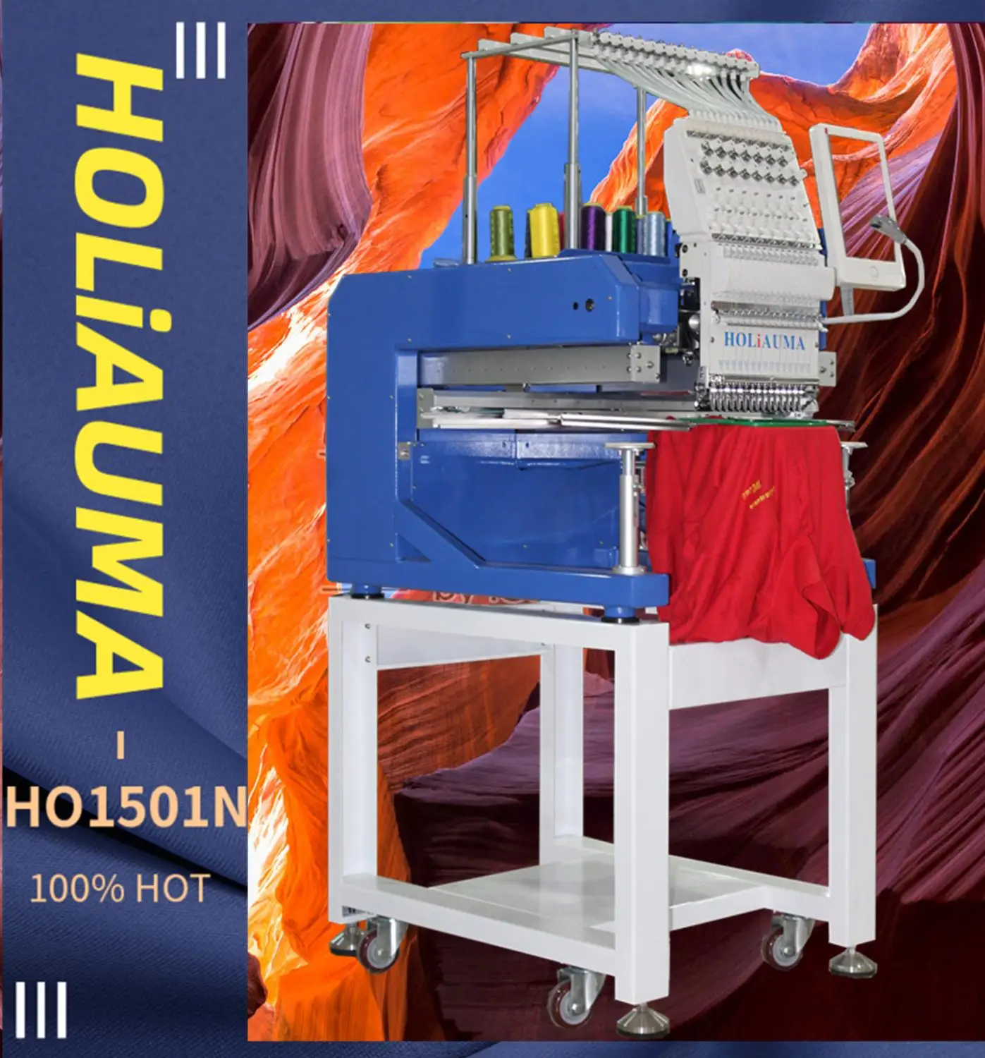 Professional 15 colours one head computerized embroidery machine same as  brother embroidery machine - AliExpress Home & Garden