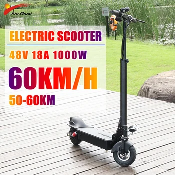 

48V800W Scooter for Adults 60km/h Max Speed E-scooter 8 inch Scooter wheel Road Tire USB charger Foldable self balancing scooter