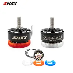 Новейший EMAX 2306 1700KV 3-6S 2400KV 3-4S светодиодный бесщеточный двигатель с резьбой для радиоуправляемого дрона FPV Racing DIY аксессуары