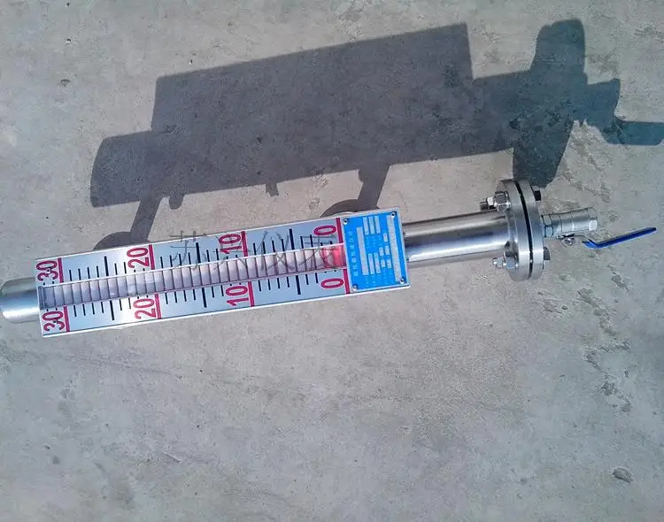 

304/316 Magnetic Flap Level Gauge Magnetic Float Level Gauge Side-mounted Liquid Level Flip Column Display UHZ-519C