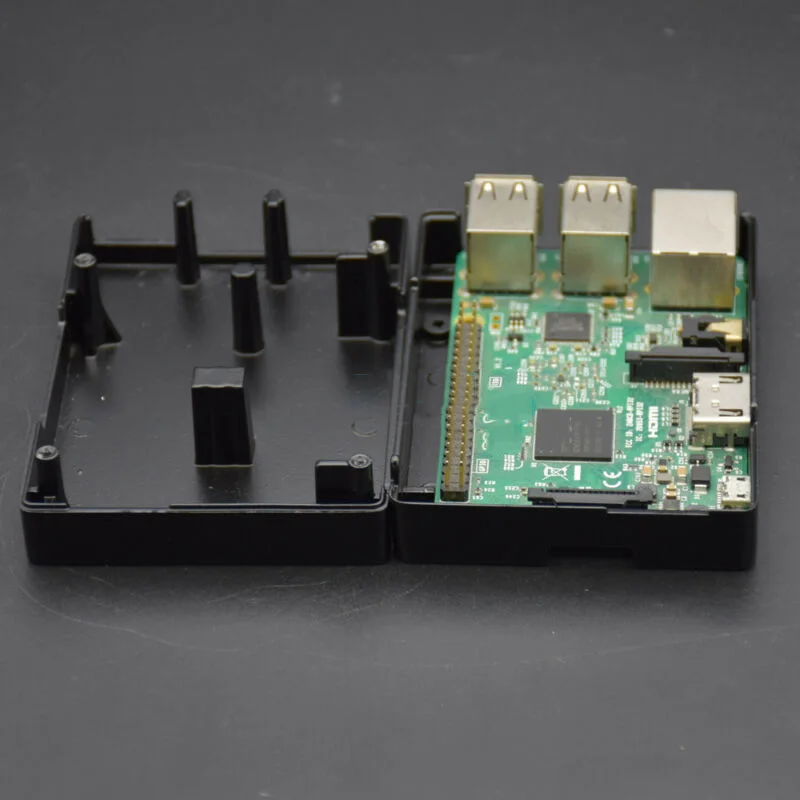 V3 Черный алюминиевый сплав металлический корпус коробка для Raspberry Pi 3 2 Модель B& B+ для Raspberry Pi 3 Model B