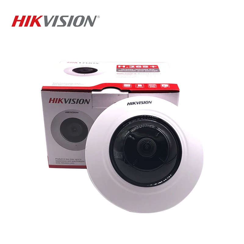HIKVISION DS-2CD2955FWD-IS 5MP 360 градусов панорамная камера видеонаблюдения рыбий глаз ip-камера с поддержкой Wi-Fi SD карты PoE