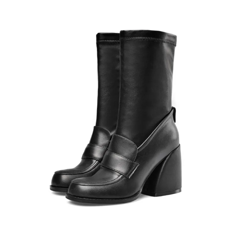 Prova Perfetto женские ботинки из натуральной змеиной кожи; женские кожаные ботинки; Botas Fenimina; обувь на высоком каблуке; Botas Mujer;
