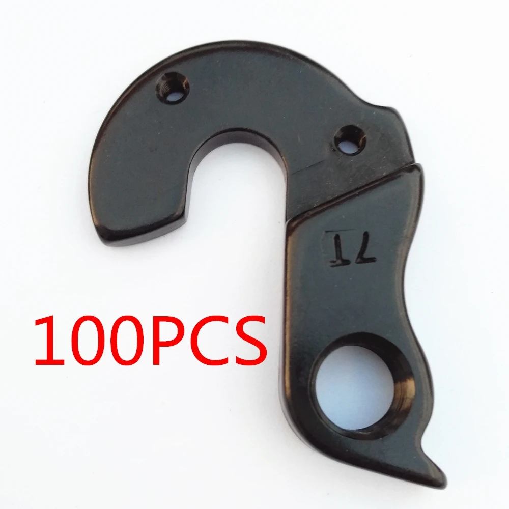 WGH128P100 100 шт., велосипедная шестерня, задний переключатель, вешалка, выпадение KF096 для cannonale Focus KTM BH CAAD8, супер шесть Synapse Slice Trail, скальпель - Цвет: WGH128P100