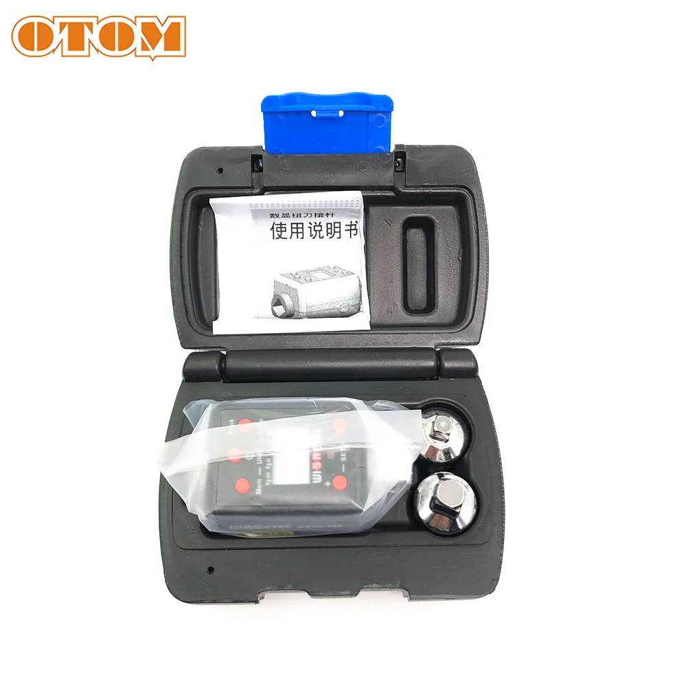 OTOM WRG4 -200S Digital Torque Wrench 1/2" Adjustable Measurement Adapter With Buzzer And LED Flash Notification Car Repair Tool
