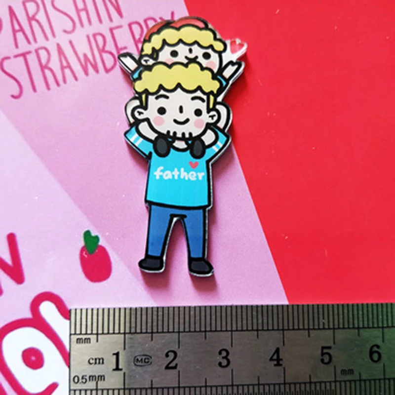 17 Рождественский мультфильм Радуга лук молоко Подсолнух акриловый кухонный декоративный магнит для холодильника маленькие животные магнитные наклейки для холодильника - Цвет: 17