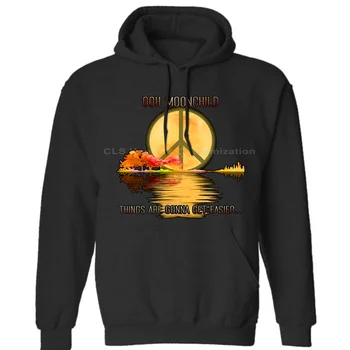 

Hippie Ooh Moonchild Things Are Gonna Get Easier Cotton Mens Neutral (Womens) Winter Hoodies Sweatshirts Free Shipping