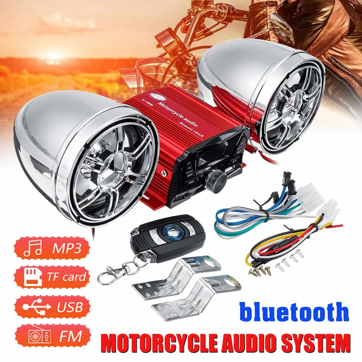 motorcycle music system