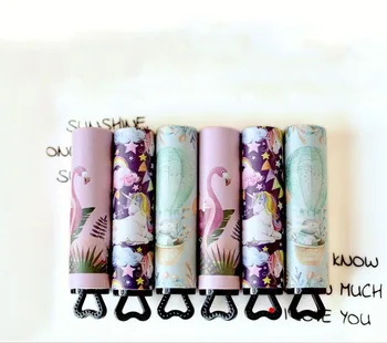 

5/10/30/50pcs direct hot filling rabbit unicorn flamingo round empty lipstick tube Lip Balm Container lipstick shell packaging