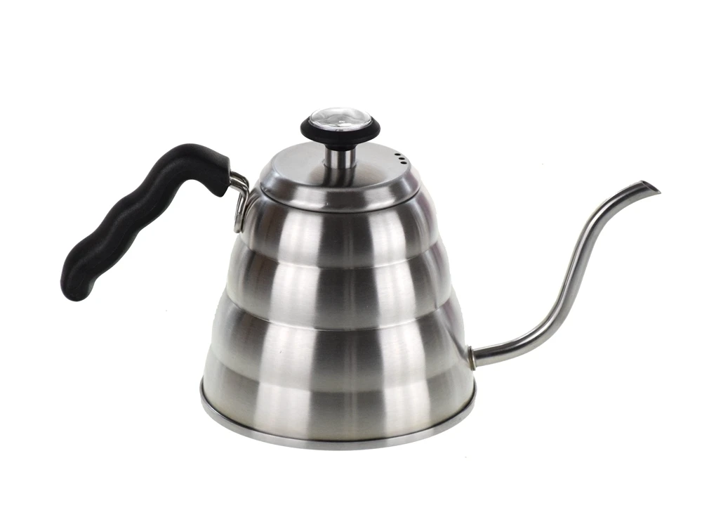 1.2l V60 всплеск чайник с термометр из нержавеющей стали кофе эспрессо Moka используется инструмент для домашнего чая бариста кофейник