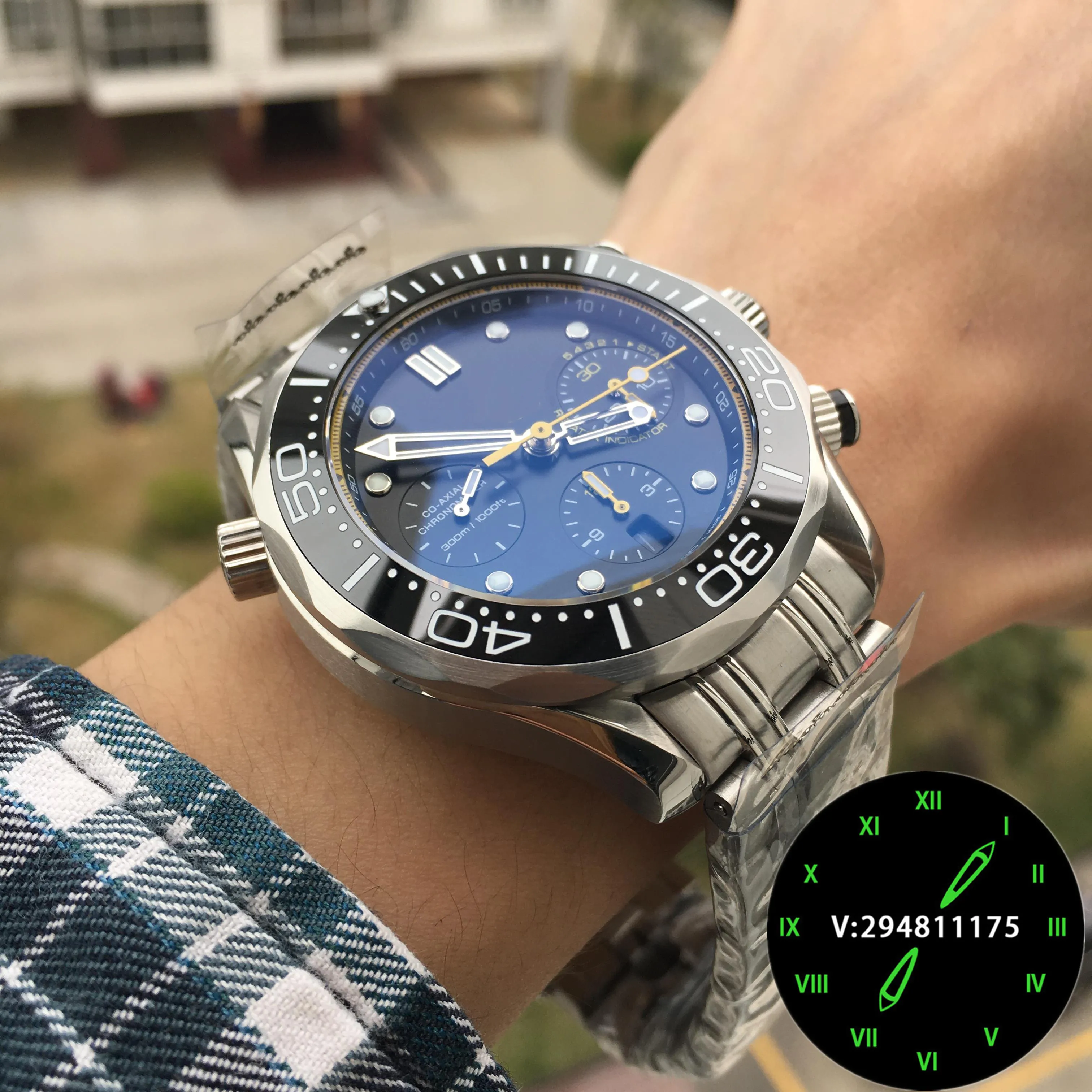WG09192 Mens Watches Top Brand Runway Luxury European Design Automatic Mechanical Watch