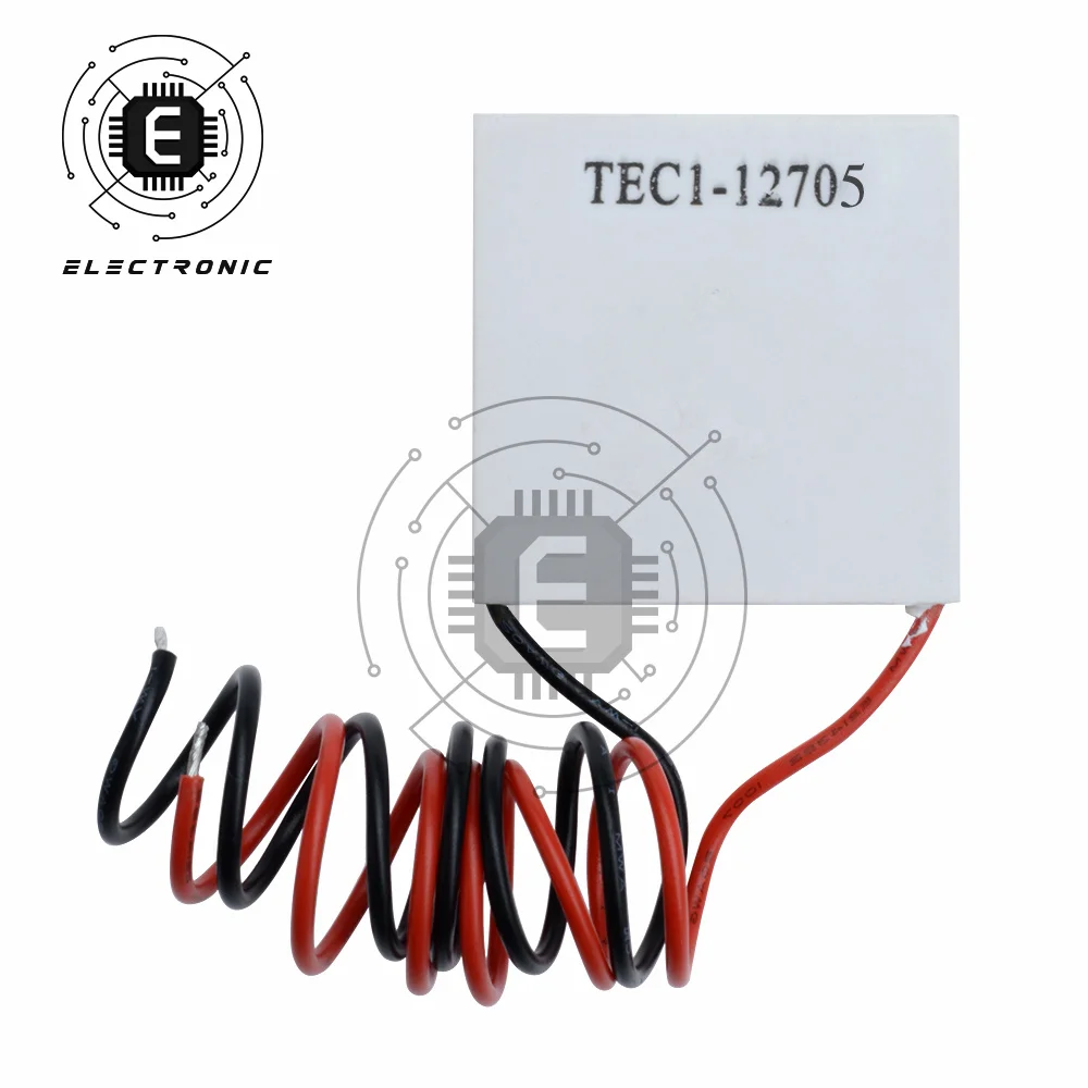 Tec1-12705 Di Raffreddamento Termoelettrico Peltier 12705 Dissipatore Di Calore Piastra Di Raffreddamento 40*40Mm 12V 5A Celle Peltier Modulo Elemente