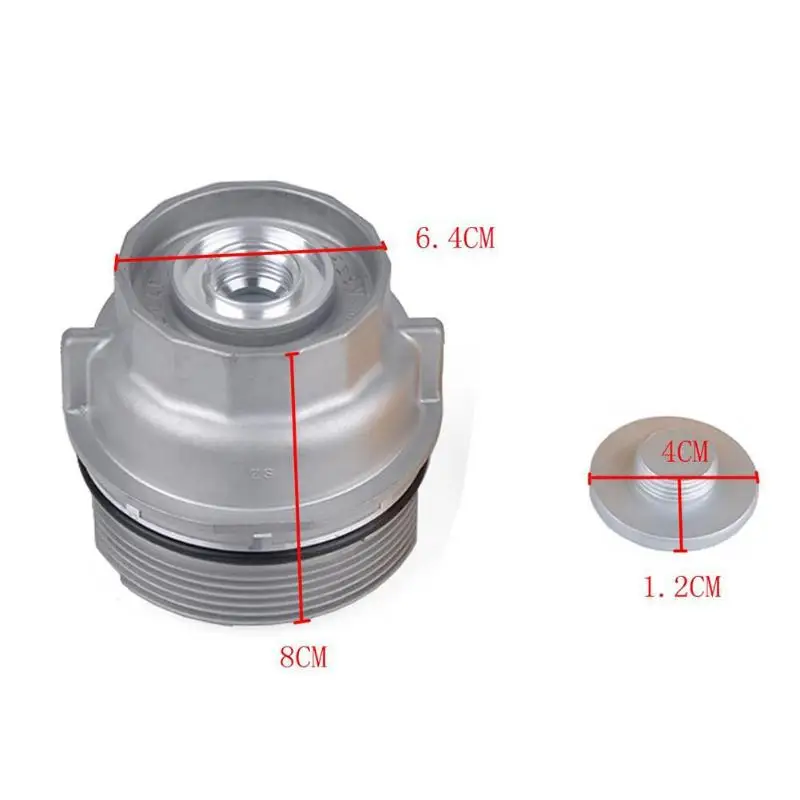 Крышка корпуса масляного фильтра VODOOL+ гаечный ключ для Camry Lexus 15620-31060 алюминий