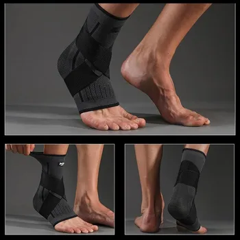 Enkel Ondersteuning Outdoor Fitness Sport Beschermende Kleding Nylon Band Riem Enkel Protector Running Bergbeklimmen Fietsen Voetbal