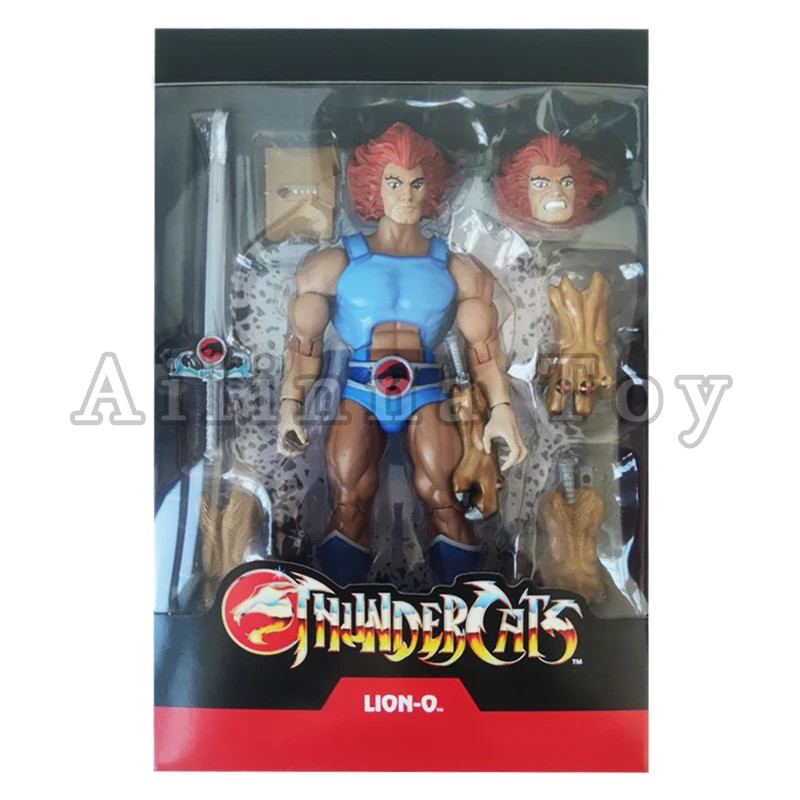 Figura de Ação Modelo para Presente Thundercats Polegadas Final Onda 1 Lion-o Mumm-ra Anime Coleção Filme Super7 7 9 Figuras de ação