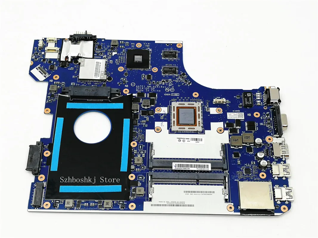 Frete grátis aate1 NM-A241 placa principal aplicar para lenovo thinkpad e555 computador portátil placa-mãe com A10-7300U ddr3 100% testado trabalho