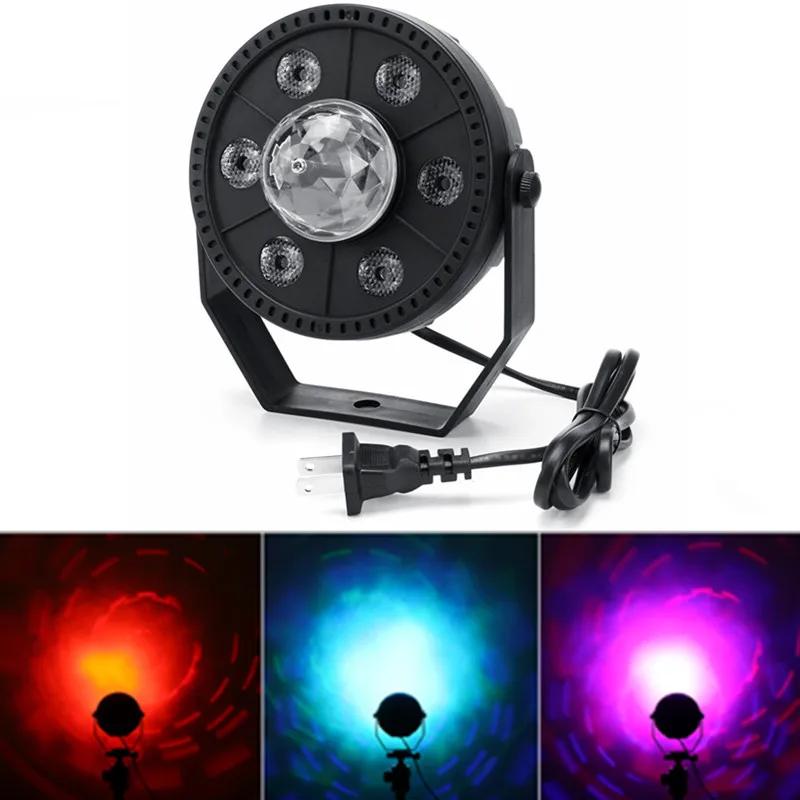 

3-in-1 Stage Light Led Par Light LED Flat Par Lamp DMX Channels Professional Stage Dj Equipment Event Disco Light RGBW