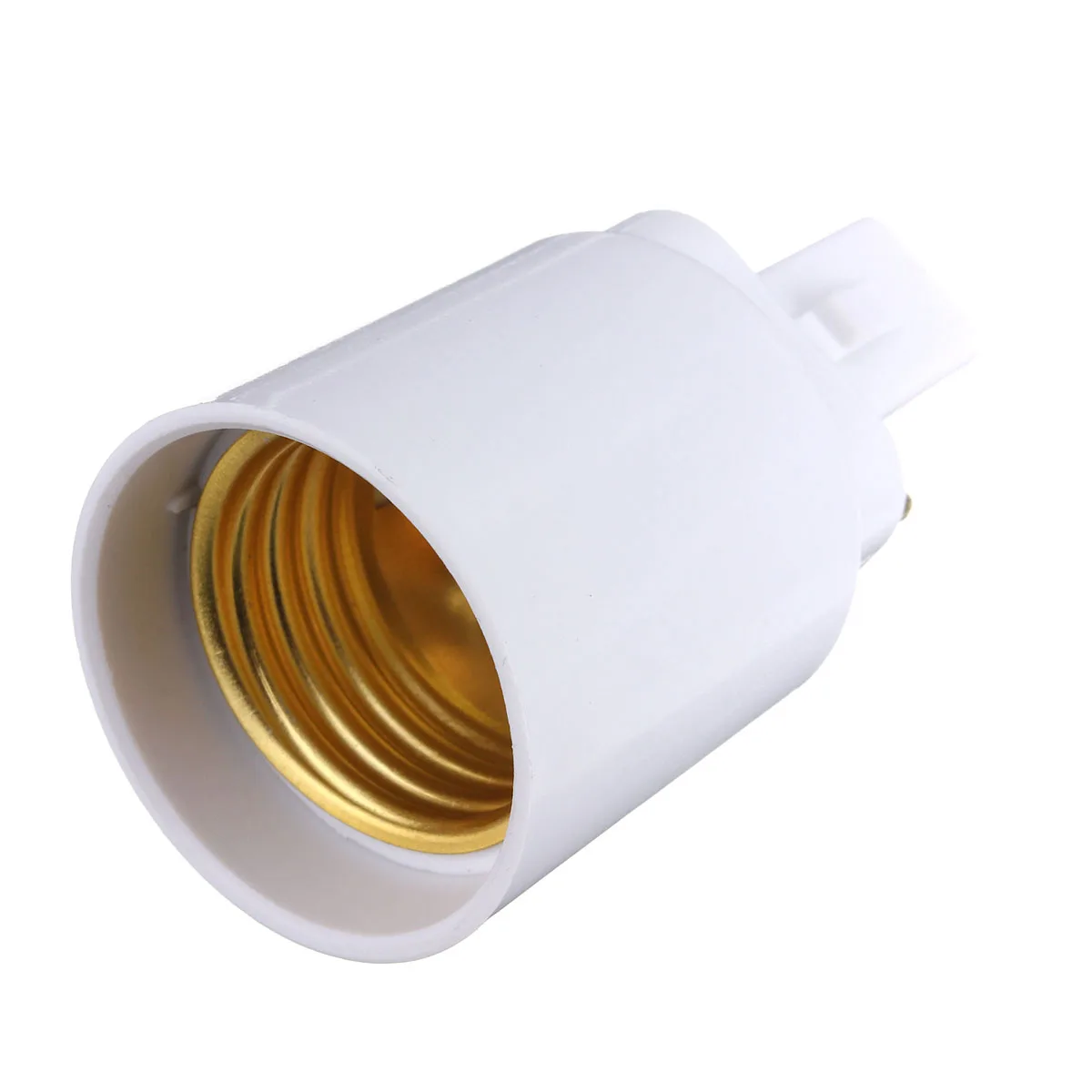 Jiguoor Белый ABS led G24 к E27 гнездо База Галогенные компактные люминесцентные лампы
