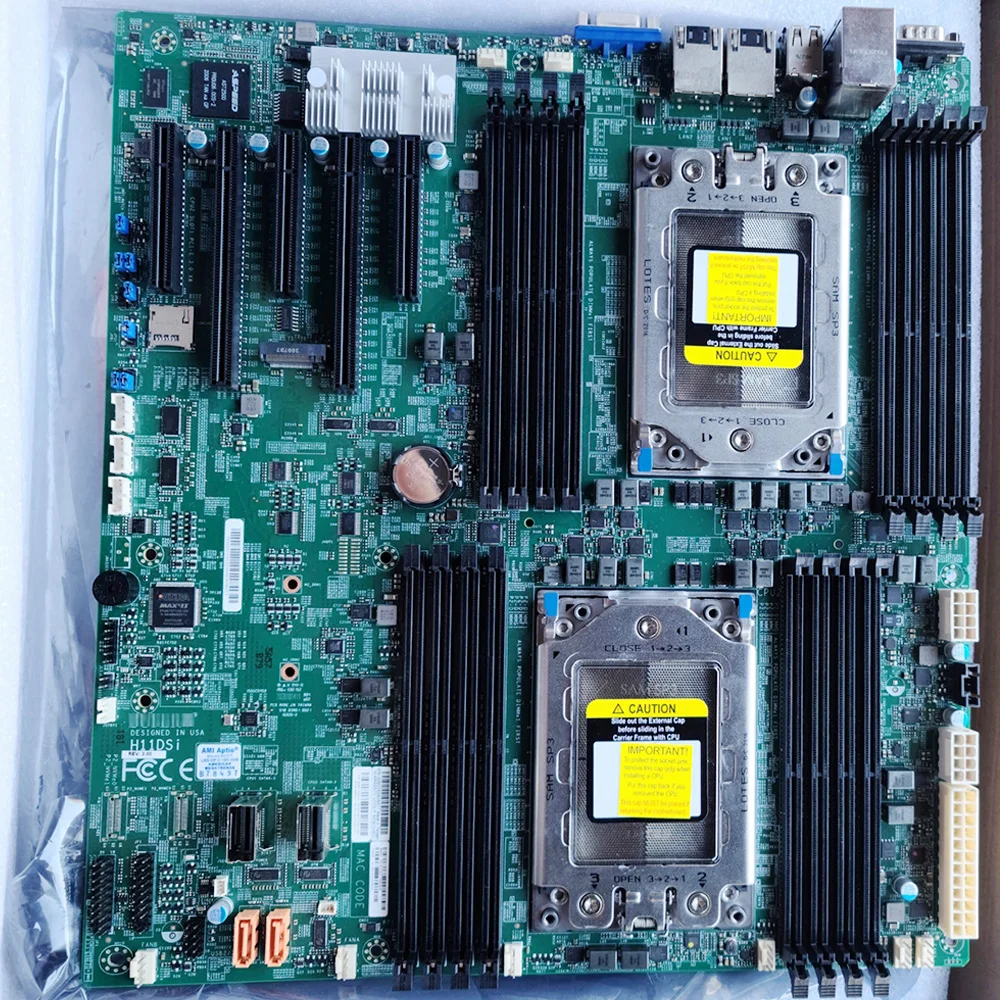 SupermicroH11DSiMotherboardAMDEPYCDualProcessorsServer