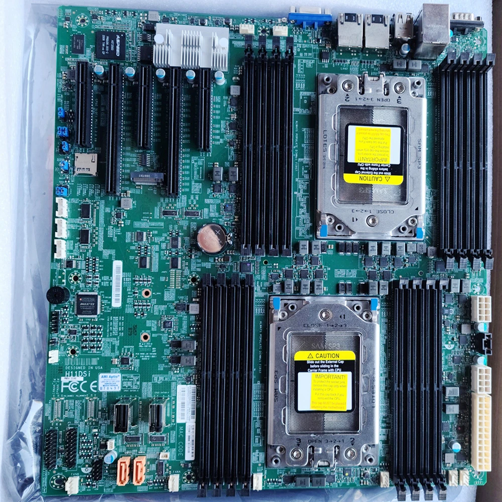 Supermicro H11DSi Motherboard AMD EPYC Dual Processors Server