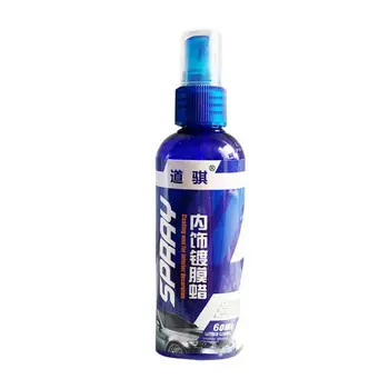 

Anti-Scratch Hydrophobic Nano Spray Wax reducing agent for interior coating 60ml Car Plastic Parts Retreading Restore Agent Wax