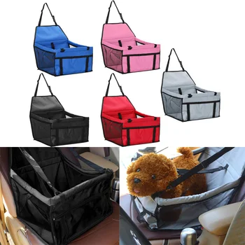 

Folding Pet Dog Car Seat Cover Waterproof Travel Dog Carrier Outdoor Safe Seat Basket Cat Puppy Bag Travel Mesh Hanging Bags