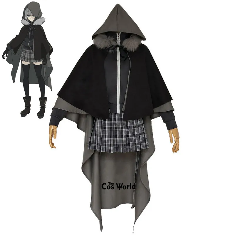 

Fate series Lord El-Melloi II Case Files Gray Cloak Uniform Outfit Anime Customize Cosplay Costumes