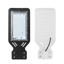 Белый/черный светодиодный уличный светильник, наружная настенная лампа IP65 100 Вт, 180-260В переменного тока, промышленная садовая квадратная Дорожка/дорожная лампа