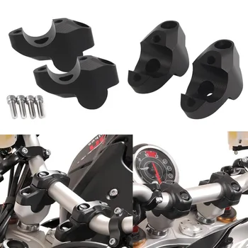 

Handlebar Grip Lever Raised Extend Move Up 30mm Back 20mm Bar Clamp Mount Riser Bracket Kit For KTM 1050 1190 1290