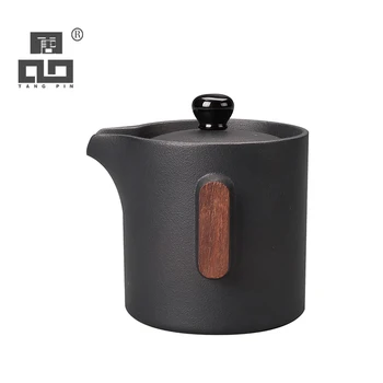

TANGPIN black ceramic teapots chinese tea pot 200ml