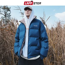 LAPPSTER, зимняя мужская куртка,, Мужская Уличная ветровка, пальто, хип-хоп парка, корейская мода, пуховые куртки, Пузырьковые пальто, 5XL