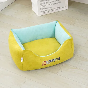 

Pet Dog Bed Cat House Super Soft Puppy Kennel Winter Dog Cushion Sleeping Nest Sofa Basket Pet House for Small Medium Dogs Cats