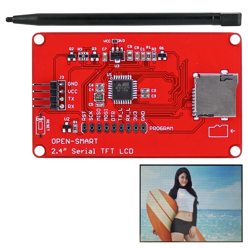 UART  TFT LCD  ġ ũ Ȯ ǵ, TF ī  , Ƶ̳ ġ , 2.4 ġ
