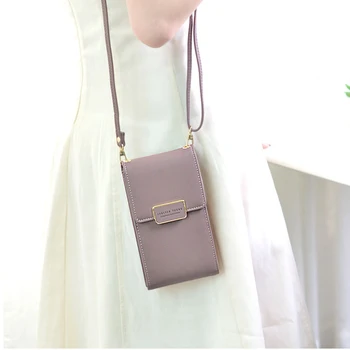 

for IPhone 11 Pro XS MAX XR 6S 7 8 Plus Stylish Mobile Phone Case Long Belt Chain credit card Bag Card Bag Wallet Handbag