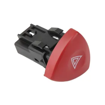 

Automobile Emergency Hazard Flasher Warning Light Switch Warnblinker Schalter For Renault Laguna Master Trafic II Vauxhall 01-14