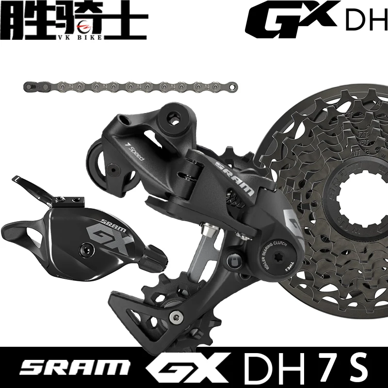 SRAM GX DH групповой набор 7 скоростей велосипедный кривошипный механизм