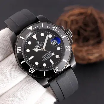 

rolex- Luxury New Men Automatic Mechanical Watches Drive Ceramic Bezel Crystal Sapphire Sport AAA Watch 19442