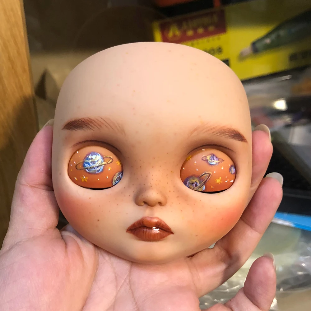 Blyth кукольная лицевая пластина для diy вашего макияжа blyth включая заднюю панель