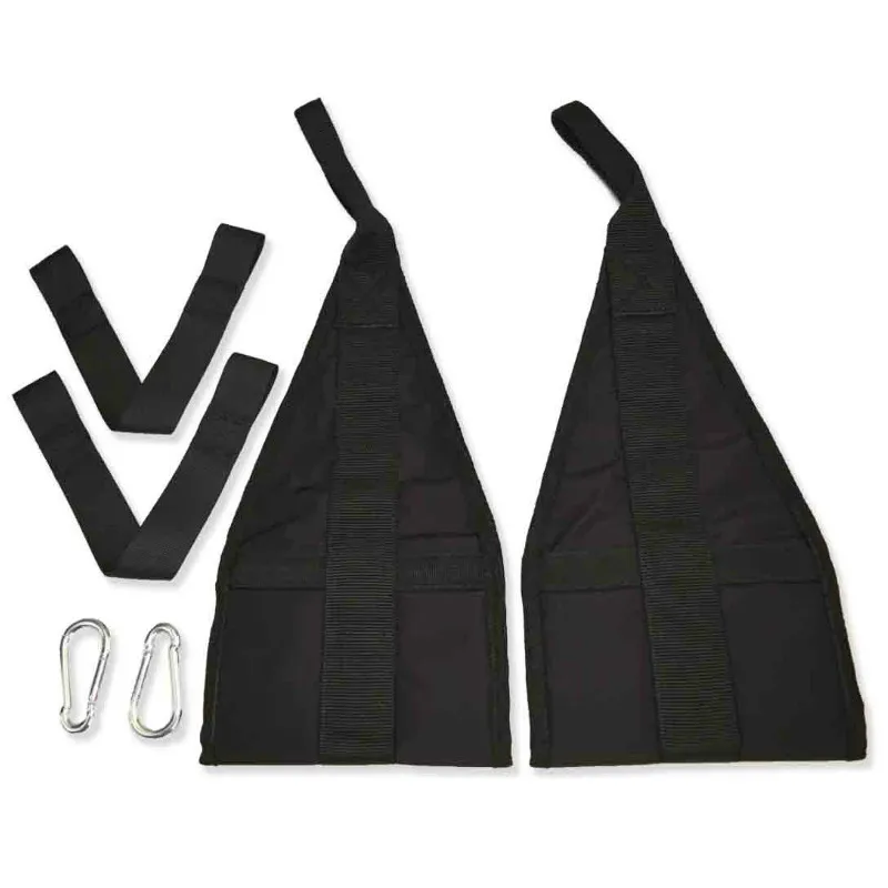 

2 Colors 3pcs Fitness AB Sling Straps Waist Abdominal Muscle Belt Leg Raise Pull Up Abdominal Heavy Duty Muscle Training Straps