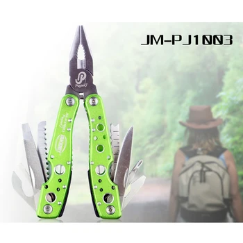 

9-in-1 Multifunction Pliers Folding Knife Screwdriver Steel File Hand Tool Set Kit of the Outdoor Army Survival Camping