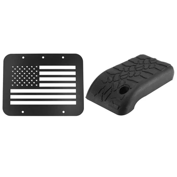 

Tailgate Vent-Plate Cover for 1997-2006 Jeep Wrangler TJ & Seat Armrest Storage Box Cover for Jeep Wrangler TJ 2002-2006