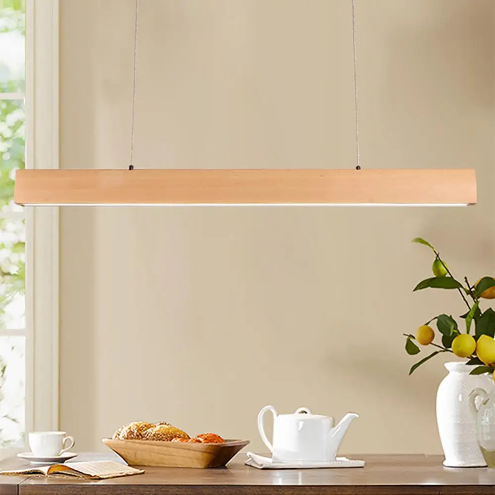 

Modern LED Long Bar Office Pendant Lights Studio Meeting Room Creative Pendant Lamps Personality Simple Strip Office Lightings