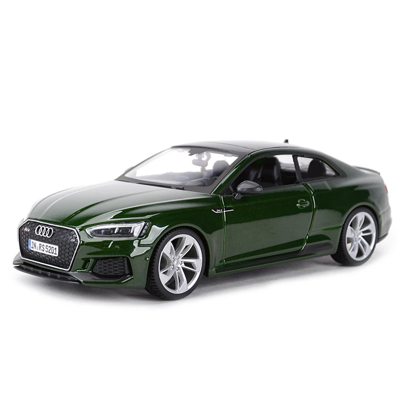 Bburago 1:24 Scale Audi RS 5 Coupe Red alloy racing car Alloy Luxury Vehicle Diecast Pull Back Cars Model Toy Collection Gift 2