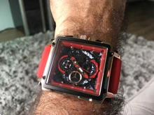 LIGE-reloj analógico de silicona para hombre, accesorio de pulsera resistente al agua con cronógrafo, complemento masculino deportivo de marca de lujo con diseño Nuevo rojo y fecha automática, Incluye caja
