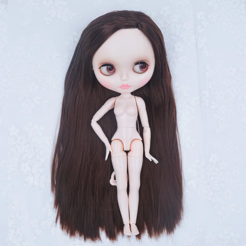 Neo Blyth кукла NBL Заказная блестящее лицо, 1/6 BJD шарнирная кукла Ob24 кукла Blyth для девочки, игрушки для детей YM01 - Цвет: YM17