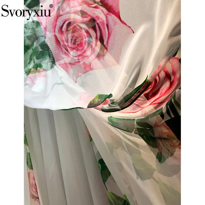 Svoryxiu Runway Custom Autumn New Long Dress Women