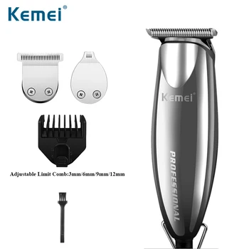 

Kemei 0mm Baldheaded Professional Hair Trimmer Powerful Electric Hair Clipper Shaver Modelling Hair Trimmer Razor KM-701