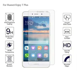 Для телефона из закаленного стекла Стекло для huawei Enjoy7 Enjoy 7 Plus 7plus полное покрытие Экран протектор для huawei Y7 Prime защитная пленка, стекло